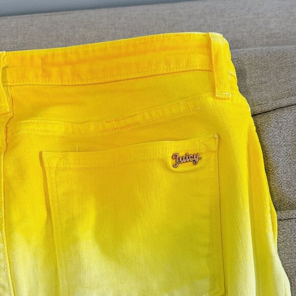 99% NEW SIZE 27 JUICY COUTURE PANTS, YELLOW - Picture 6 of 6